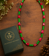 Premium Quality | Beaded Mala | Ruby Inspired | Handmade Mala |