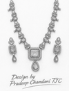 Premium Quality | Doublet Stone | Brass | Handmade Necklace Set |