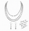 Premium Quality | Triple Layered Mala | Crystal Beads |