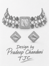Premium Quality | Natural Stone | Choker Necklace Set |