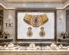 Premium Quality | Doublet Stone | Wedding Choker Set |