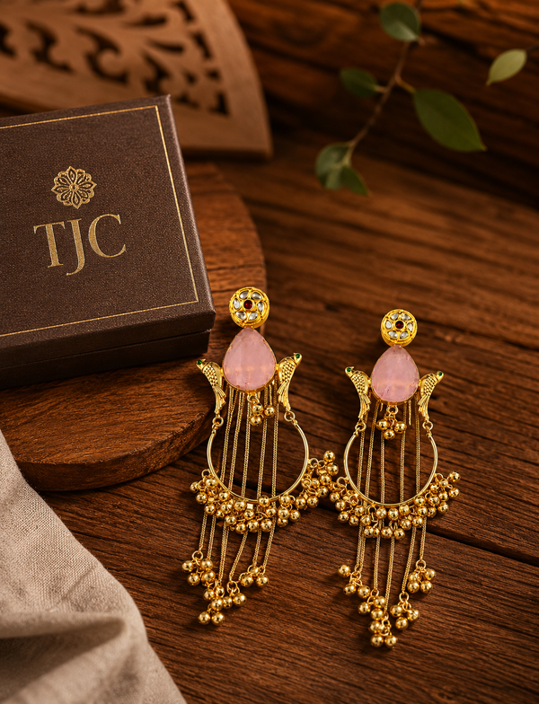 Premium Quality | Kashmiri Style Earrings | Handmade Earrings |