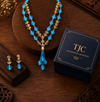 Premium Quality | Kite Shape Glass Beads | 2 Layer Mala |