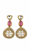 Premium Quality | Doublet Stone | Earrings | Brass |