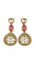Premium Quality | Doublet Stone | Earrings | Brass |