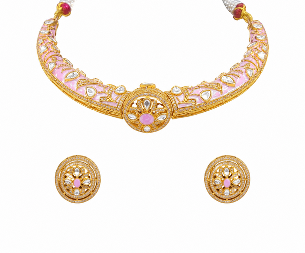 Premium Quality | Choker Hasli Set | Handmade Jewelry |