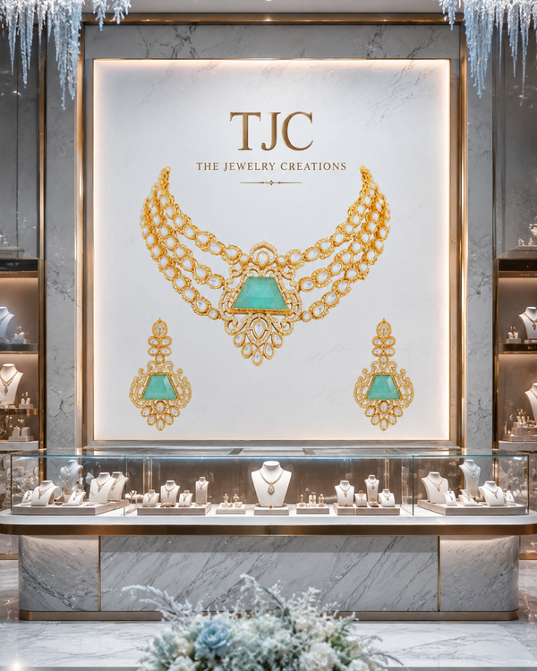 Premium Quality | Doublet Stone | Layered Design | Choker Set |