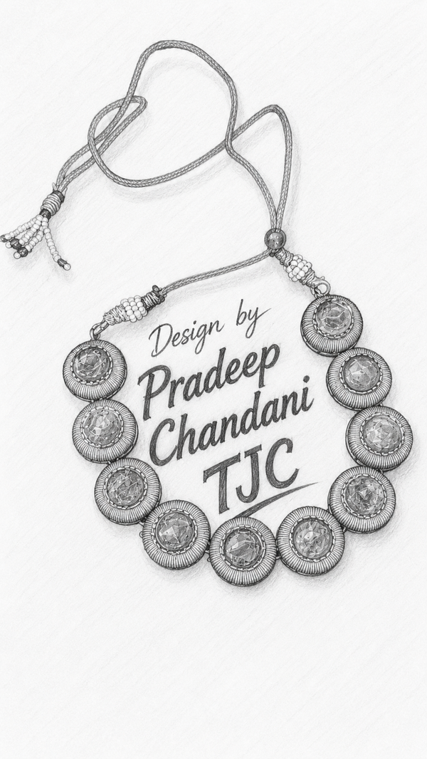 Premium Quality | Natural Stone | Pastel Shade Theme | Necklace Set |