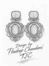 Premium Quality | Rutile Gemstone | Earrings |