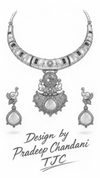 Premium Quality | Dual Tone | Hasli Choker Set |