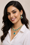 Premium Quality | Multicolor Stone | American Diamond | Jewelry Set |