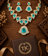 Premium Quality | Multicolor Stone | American Diamond | Jewelry Set |
