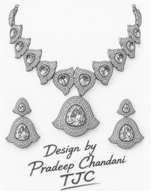 Premium Quality | Multicolor Stone | American Diamond | Jewelry Set |