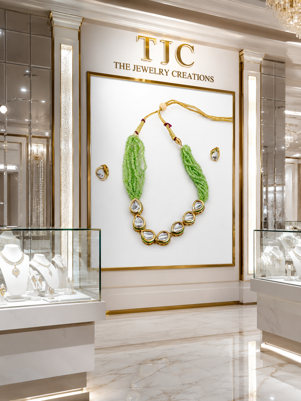 Premium Quality | Hydro Mala | Kundan | Choker Set |