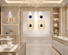 Premium Quality | Brass Earrings | Stone Work |
