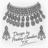 Premium Quality | Precious Inspired ColorStone | Necklace Set | Green Color |