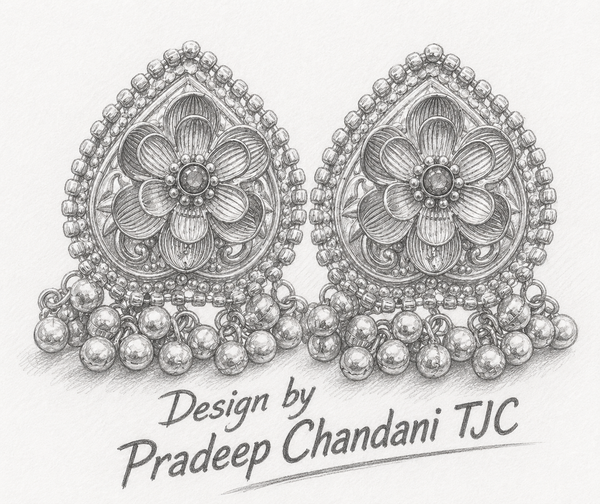 Premium Quality | Studs Earrings | Purple Color |