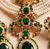 Premium Quality | Monalisa Stone | Choker Set | Green Color |