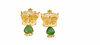 Premium Quality | Brass | Monalisa Stone | Earrings |