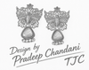 Premium Quality | Brass | Monalisa Stone | Earrings |