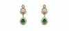 Premium Quality | Monalisa Stone | Gold Plated | Sabyasachi Inspired | Earrings |