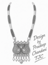 Premium Quality | White Pearl Drop | Meenakari | Long Necklace |