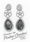 Premium Quality | American Diamond | Cutting Stone | Earrings |