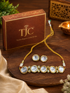 Premium Quality | Kundan Meena | Choker Set | Handmade Jewelry |