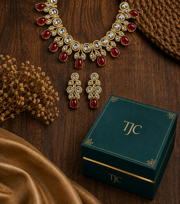 Premium Quality | Gold Plated | Choker Necklace | Handmade Jewelry |