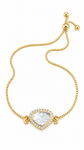 Premium Quality | Adjustable | Ad Accent | Moissanite Bracelet |