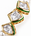 Premium Quality | White Pearl | Kundan Polki | Bracelet |