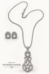 Premium Quality | Moissanite Italian Meena | Pendant Set |
