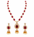 Premium Quality | Monalisa Stone | Ad Accents | Pendant Set with Earrings |