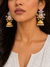 Premium Quality | Dual Tone | Silver Oxidized | Earrings |