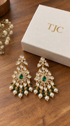 Premium Quality | Moissanite White Pearls | Earrings |