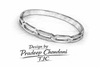 Product Name / TitleTJC Anti-Tarnish Dual Tone Dummy Stone Cuff Bracelet for Women