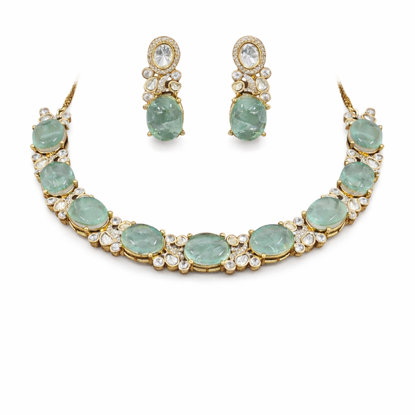 Premium Quality | Dublet Stone | Sabyasachi Necklace | Polki |