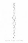 Premium Quality | Natural White Moonstone Bracelet | Crystal Bracelet |