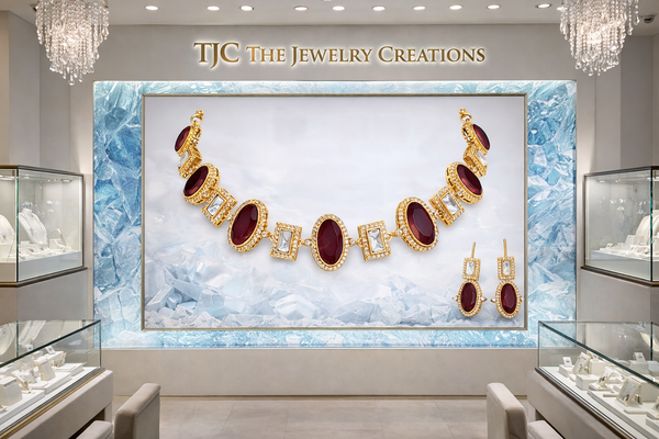 Premium Quality | Indian Monalisa & Polki | Bridal Necklace with earrings | Gold Matte Finish |