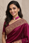 Premium Quality | Gold Plated |Kundan Choker Necklace with Earrings | Handmade Jewelry |