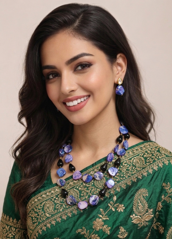 Premium Quality | Baroque Pearl | Elegant Necklace Set |