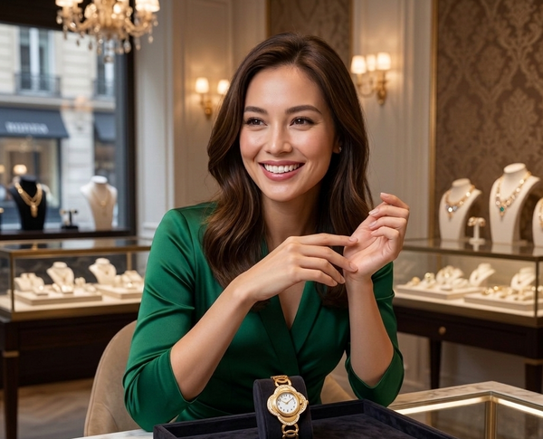 Premium Quality Watch Bracelet in Oval Shape & Elegant Anti - Tarnish Jewelry