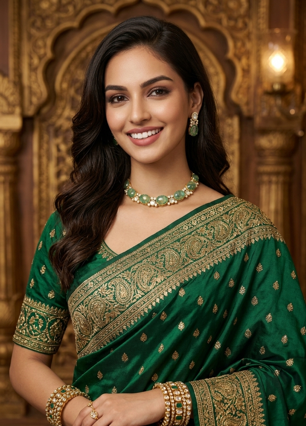 Statement Necklace | Dublet Stone | Polki | Sabyasachi Necklace | Premium Quality |