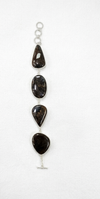 Natural Gemstone | Black Jasper Stone Bracelet |
