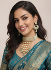 Premium Quality | Gold Plated | Meenakari Jhumki Choker Sets |