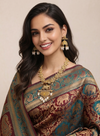 Monalisa Glass | Rani Har | Necklace Set with Earrings | Gold Plated
