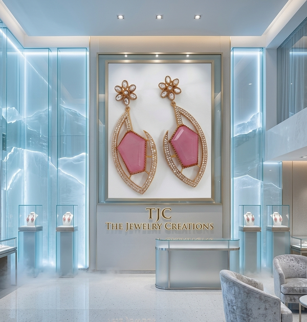 Premium Quality | Gold Plated | Long Tops Earrings | Dublet Stone |