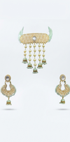 Premium Quality | Gold Plated | Meenakari Jhumki Choker Sets |