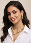 Premium Quality | Snake Style | American Diamond | Necklace Set |