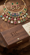 Premium Quality | Precious Inspired ColorStone | Necklace Set | Multi Color |